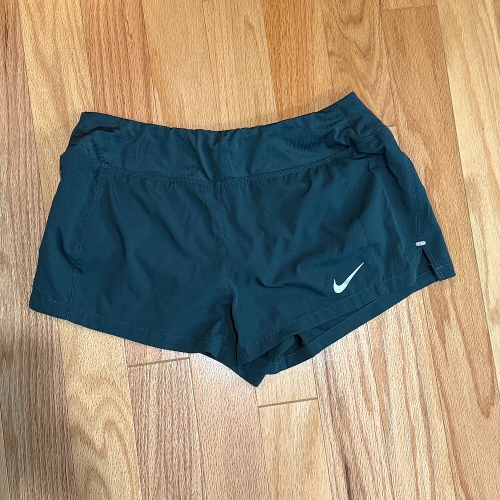 Nike Dri-Fit Running Shorts - Size M; Dark Grey